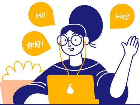 BeamJobs greets, welcomes, and supports job seekers on yellow laptop