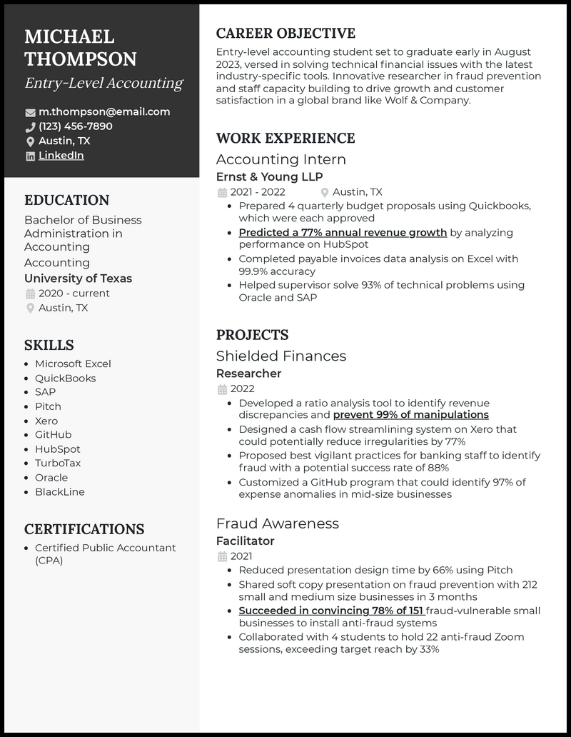 11 Entry-Level Resume Examples That Landed Jobs in 2024