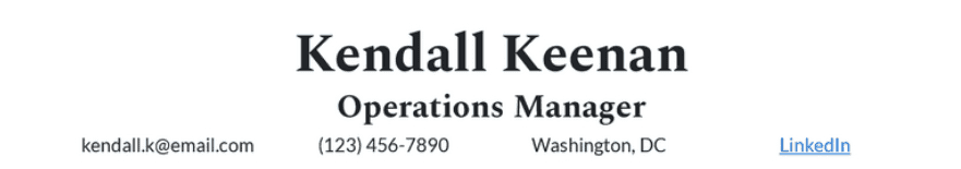 how-to-add-contact-information-on-a-product-manager-resume How to add contact details to your manager resume