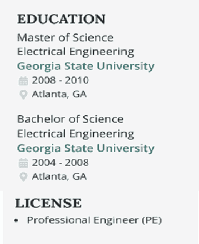 how-to-include-education-and-certifications-on-your-electrical-engineer-resume How to include education and certifications on your electrical engineer resume