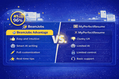 BeamJobs vs. MyPerfectResume